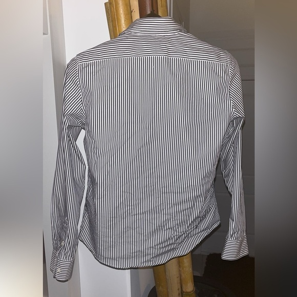 Ralph Lauren Classic Black and White Striped women’s Shirt - Picture 4 of 14
